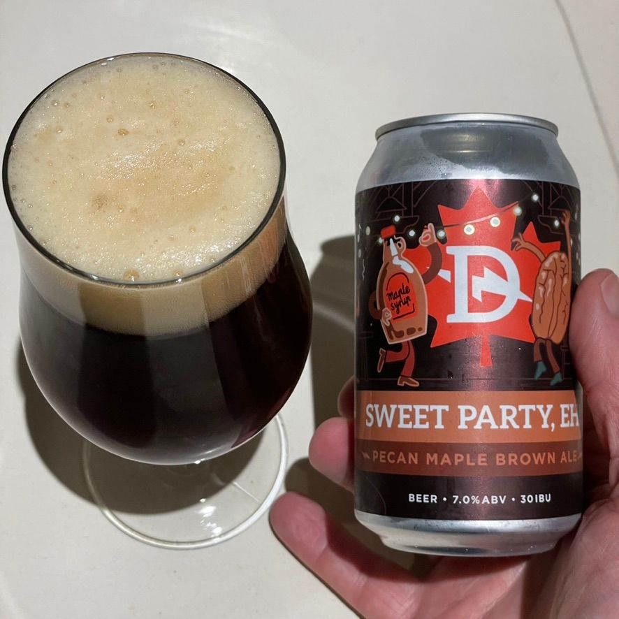 Dainton Beer's Sweet Party, Eh! - Pecan Maple Brown Ale