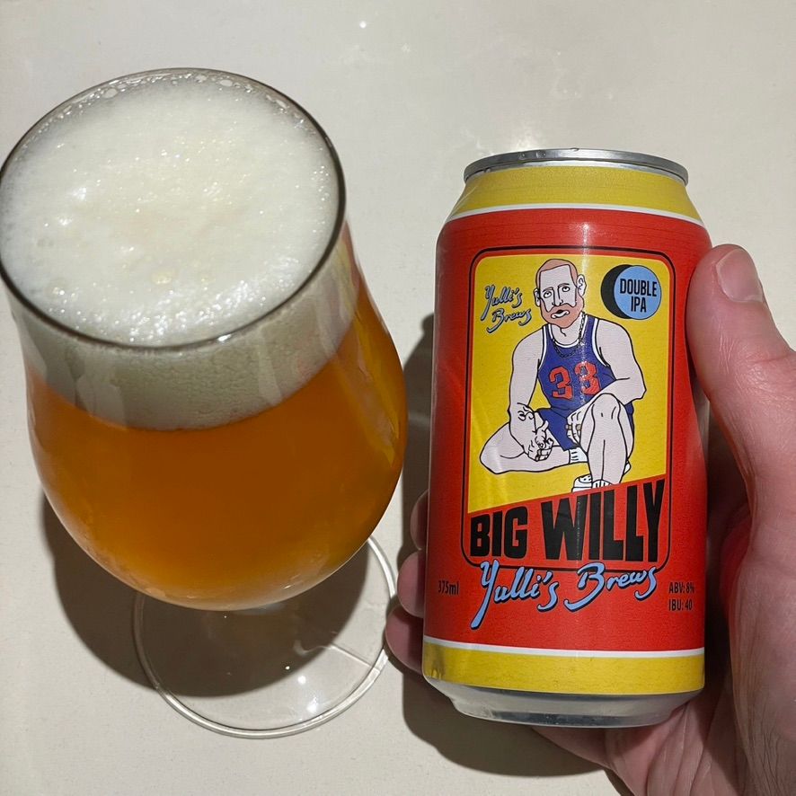 Yulli's Brews Big Willy Double IPA