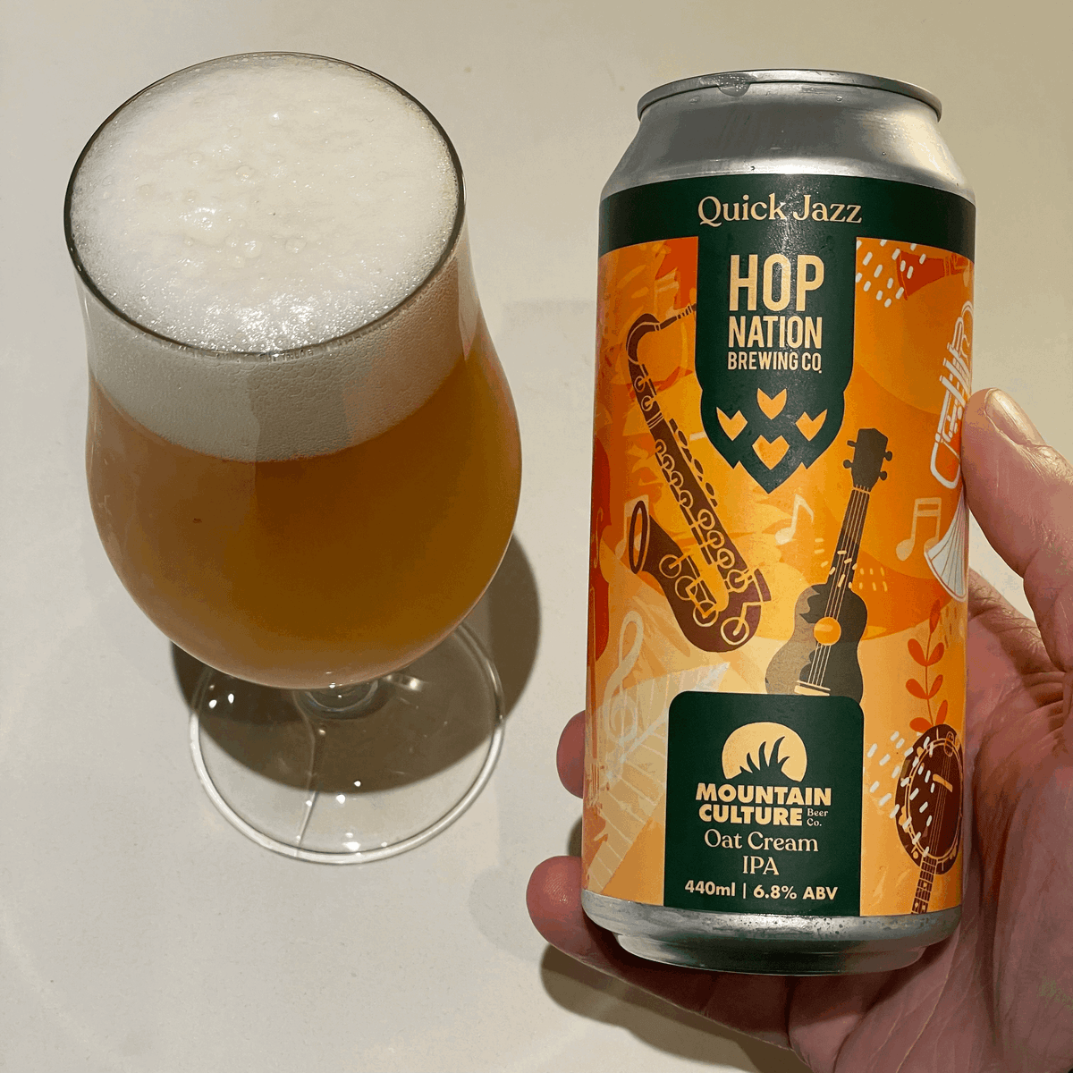 Mountain Culture x Hop Nation Quick Jazz Oat Cream