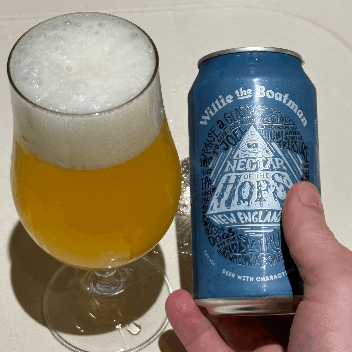 Wille the Boatman's Nectar of the Hops New England