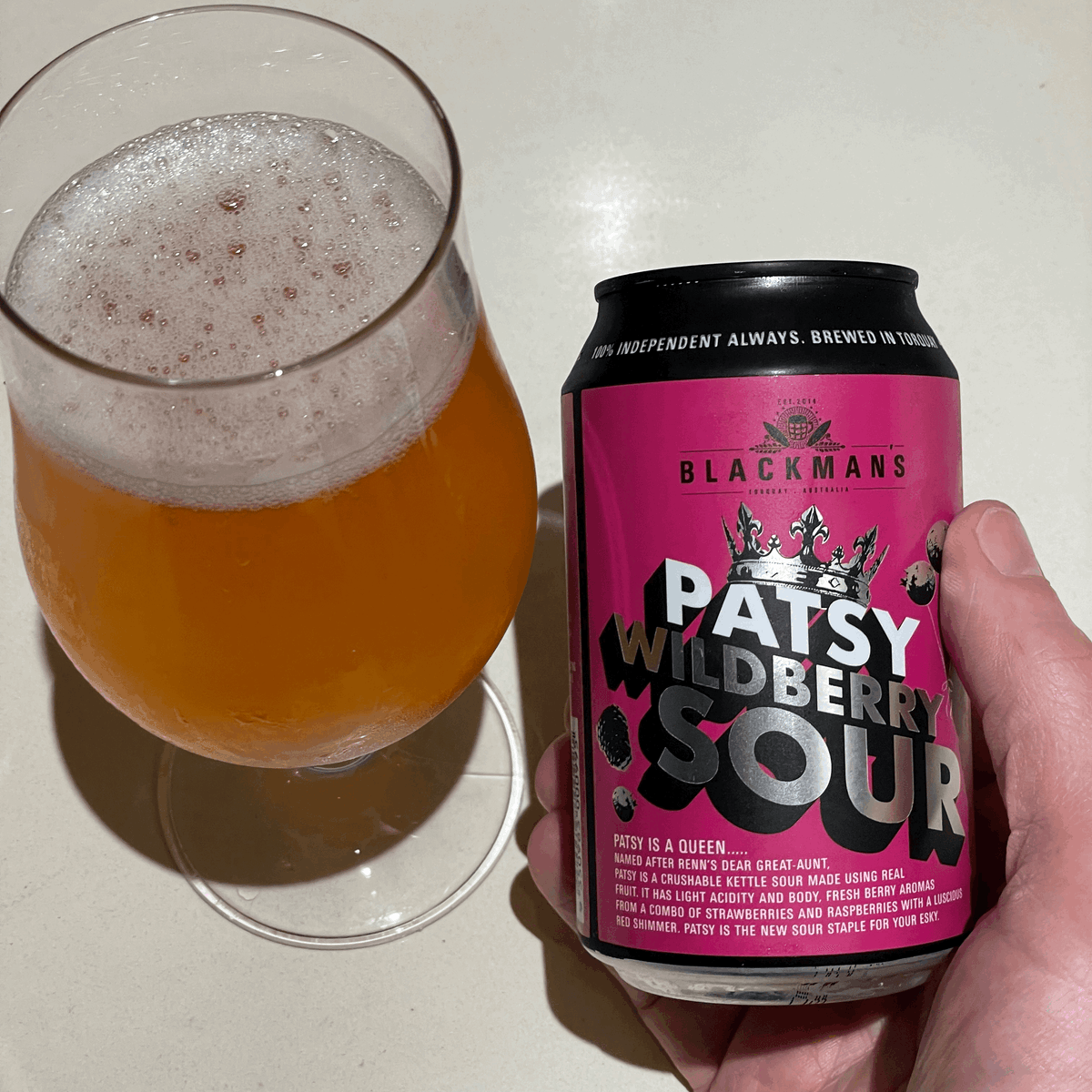Blackman's Patsy Wildberry Sour