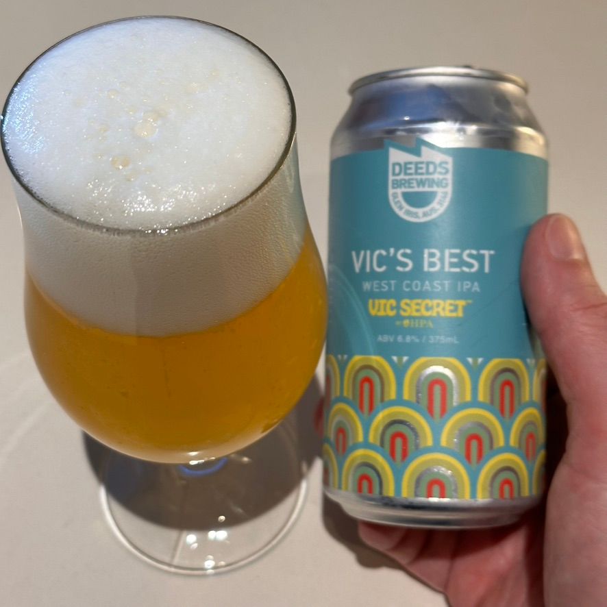 Deeds Brewing Vic's Best West Coast IPA