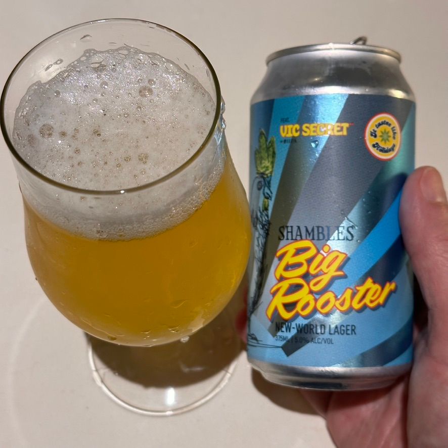 Shambles Brewery  Big Rooster New World Lager