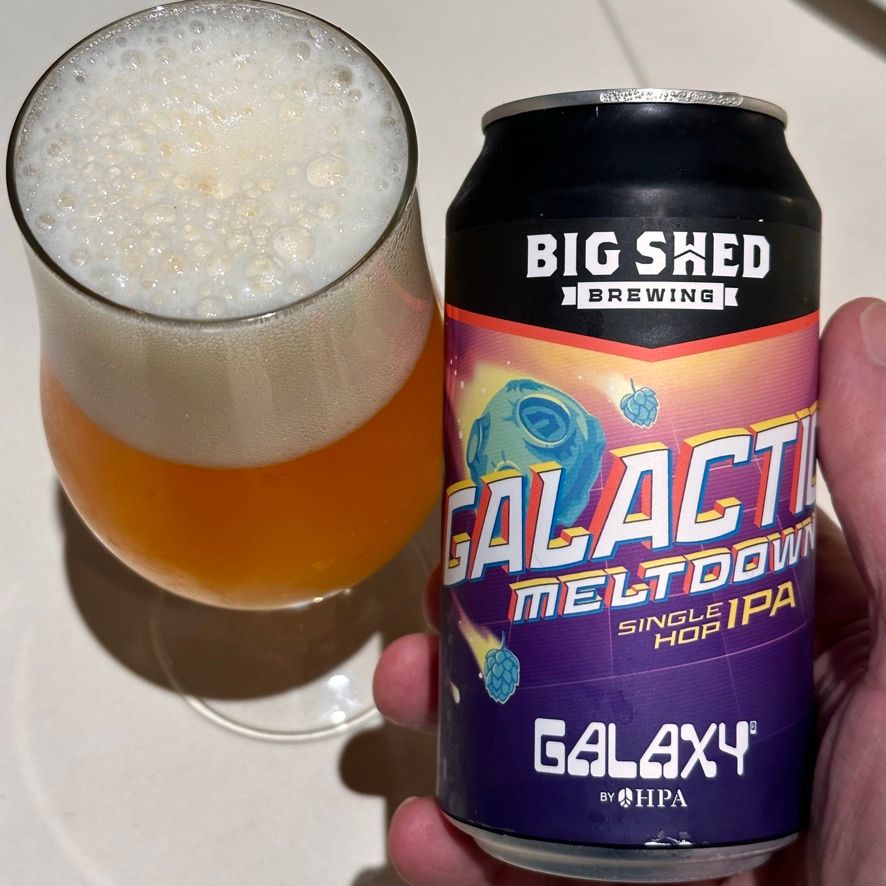 Big Shed Brewing Galactic Meltdown Single Hop IPA