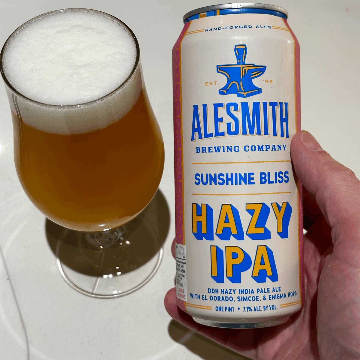 Alesmith Brewing Company Sunshine Bliss Hazy IPA