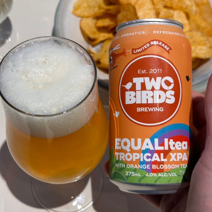 Day 15 -Two Birds Brewing - Equalitea Tropical XPA with Orange Blossom Tea