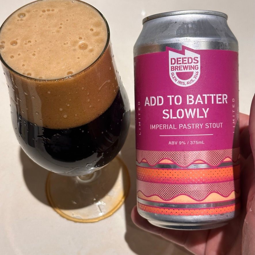 Day 3 - Deeds Brewing Add to Batter Slows Imperial Pastry Stout