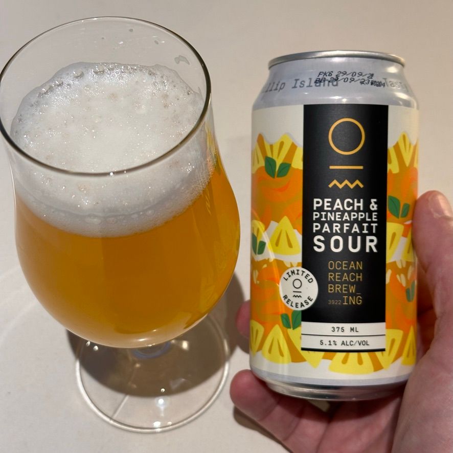 Day 7 - Ocean Reach Brewing Peach & Pineapple Parfait Sour