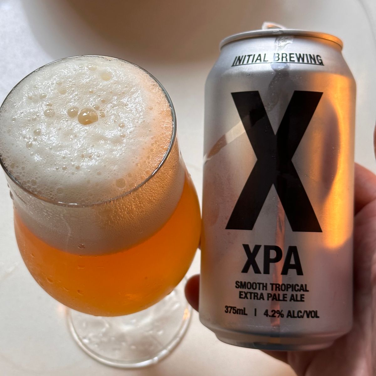 Initial Brewing - X XPA Smooth Tropical Extra Pale Ale