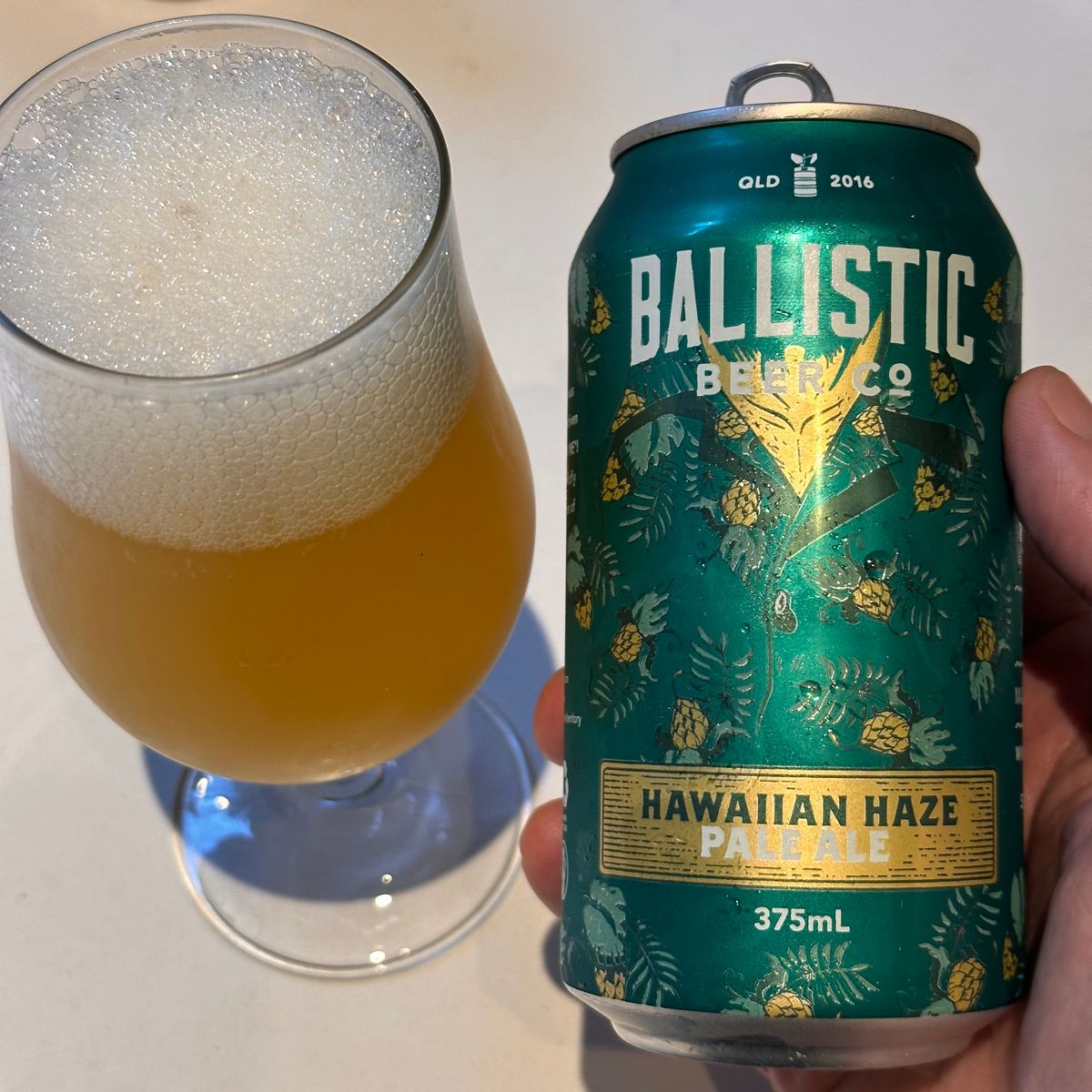 Ballistic Beer Co. Hawaiian Haze Pale Ale
