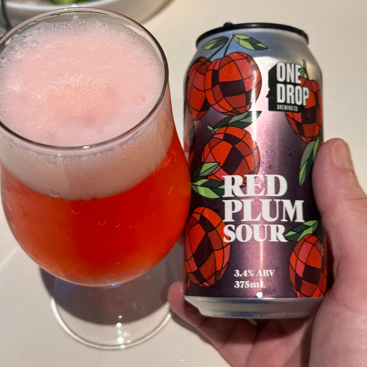 One Drop Brewing Red Plum Sour