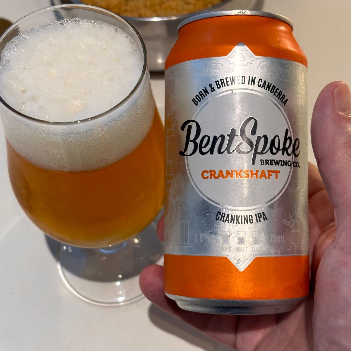 BentSpoke Crankshaft Cranking IPA