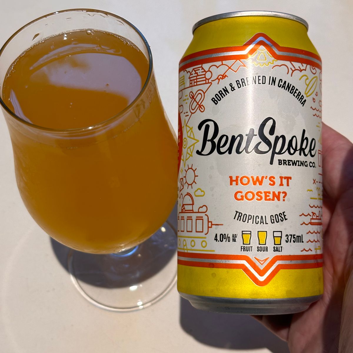 BentSpoke - How's it Gosen Tropical Gose