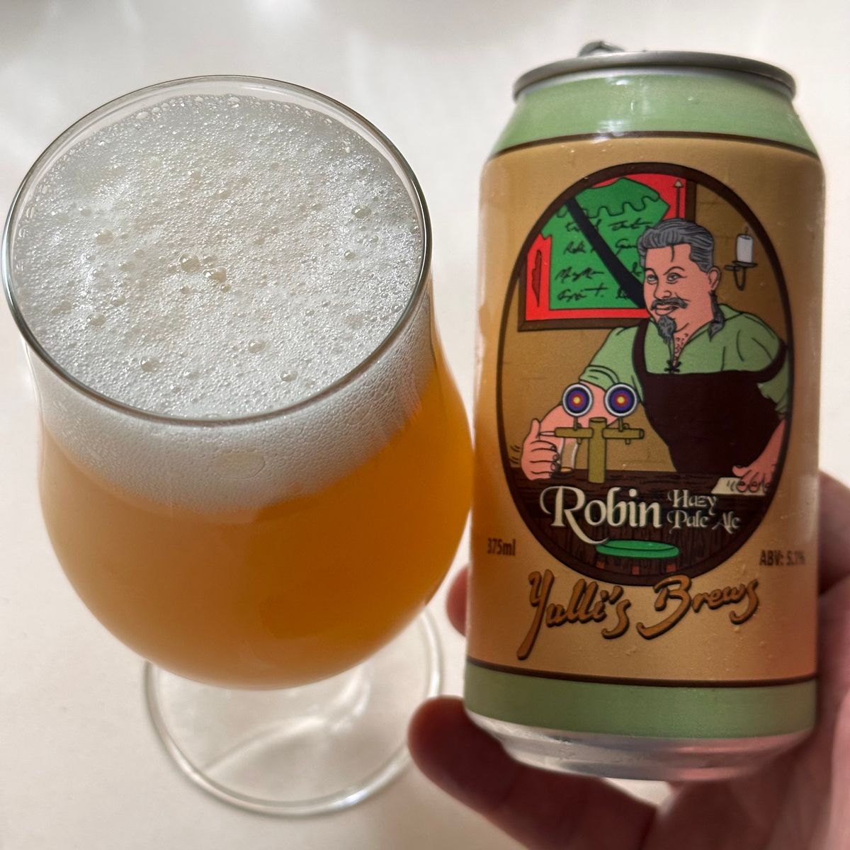 Yulli's Brews - Robin Hazy Pale Ale