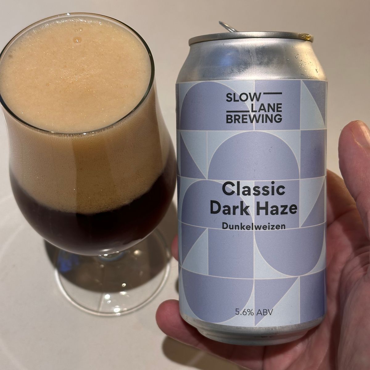 Slow Lane Brewing Classic Dark Haze Dunkelweizen