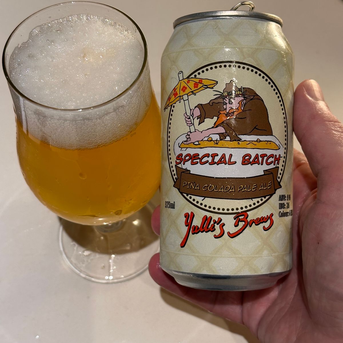 Yulli's Brews Special Batch Piña Colada Pale Ale