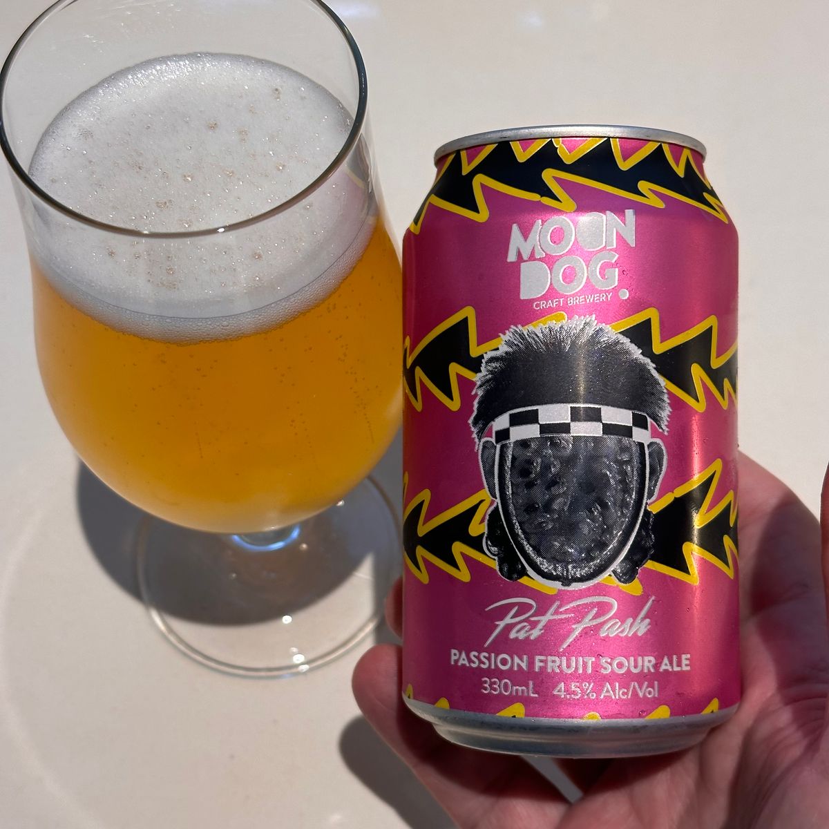 Moon Dog Craft Brewery Pat Pash Passion Fruit Stout Ale