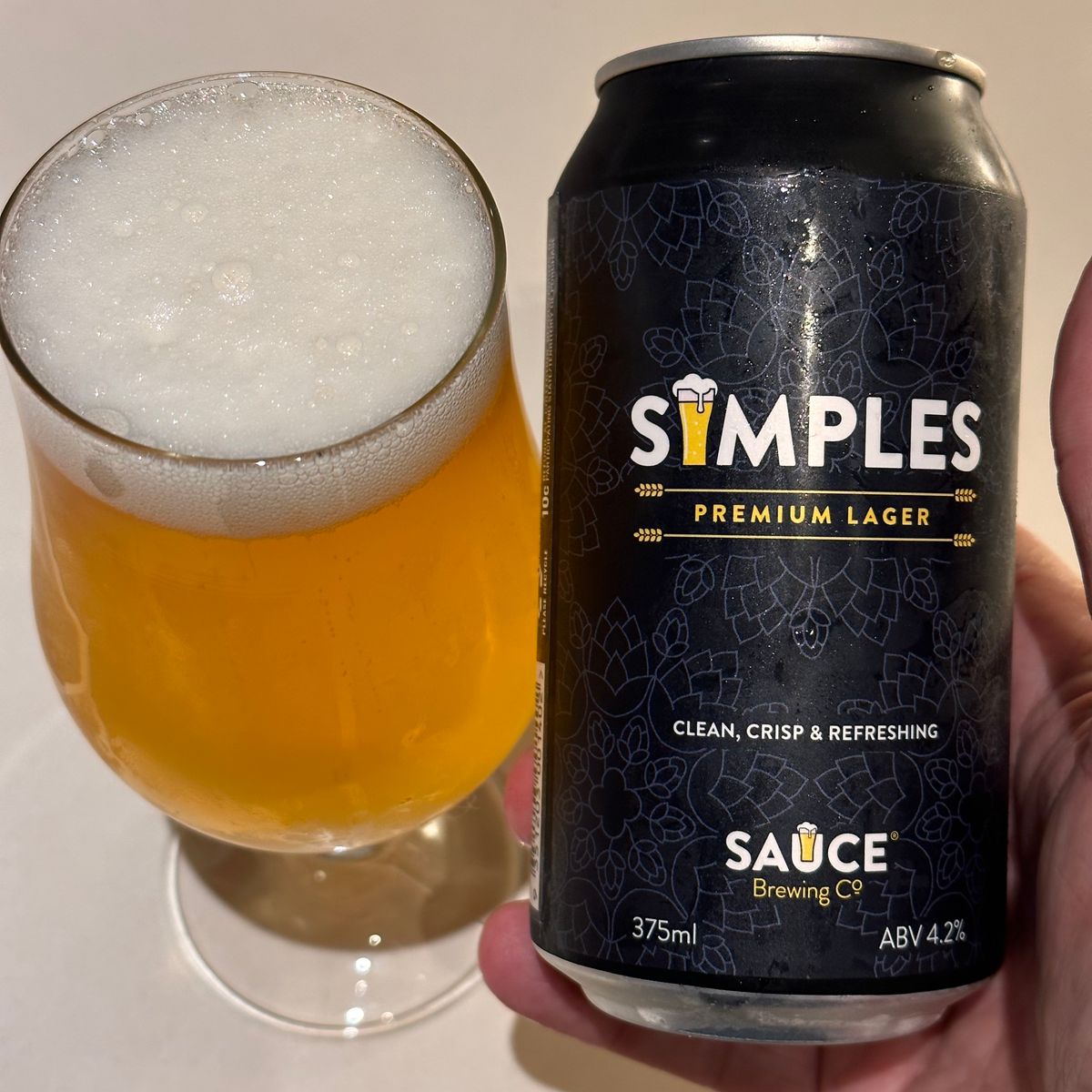 Sauce Brewing Co Simples Premium Lager