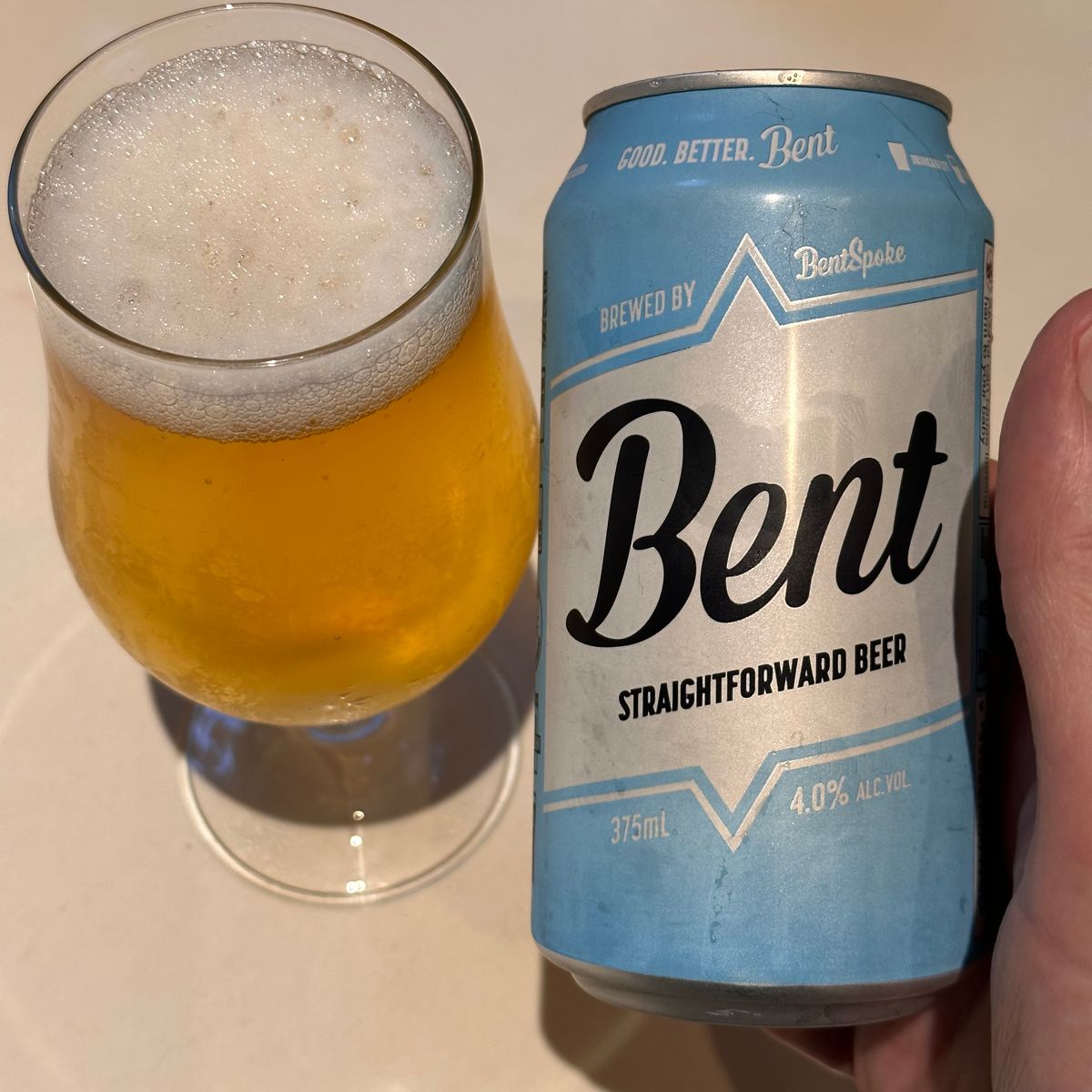 Bentspoke Bent Straightforward Beer