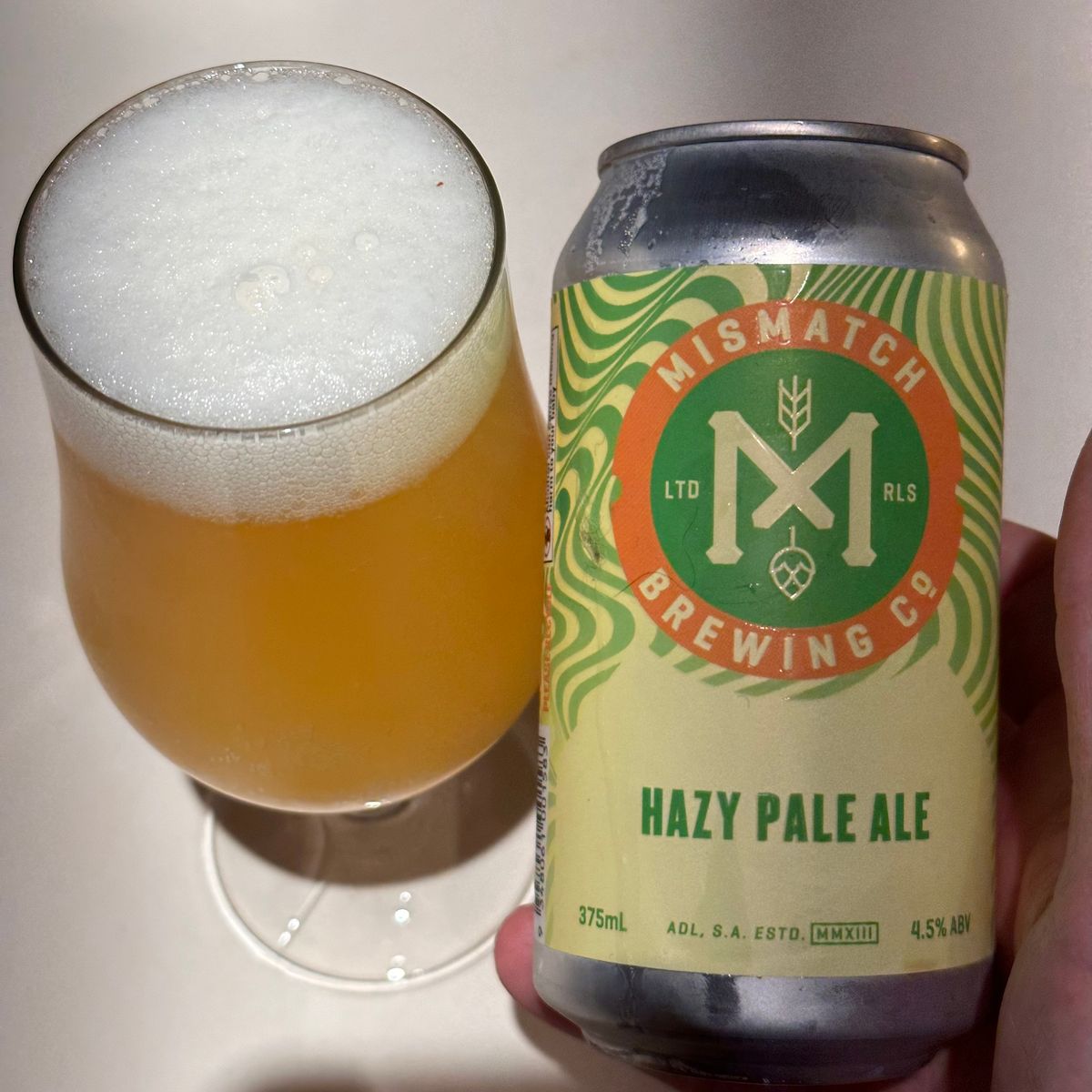 Mismatch Brewing Co Hazy Pale Ale