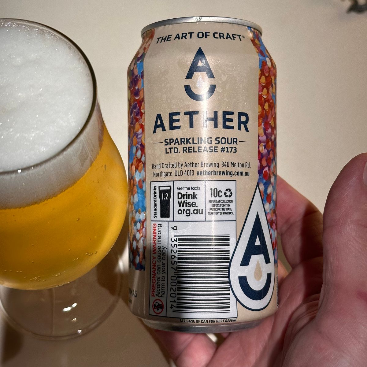 Aether Sparkling Sour Ltd. Release #173