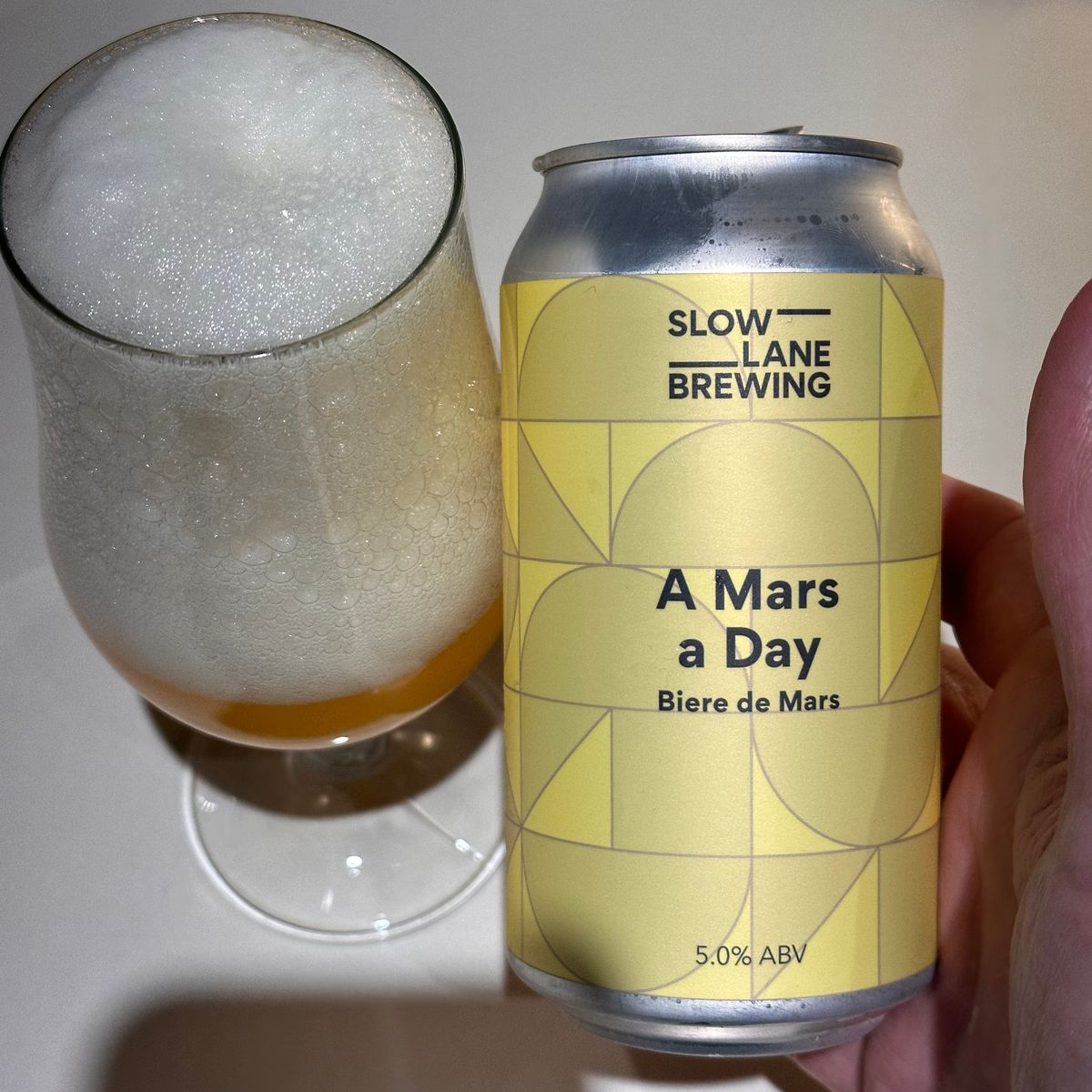 Slow Lane Brewing A Mars a Day Biere de Mars