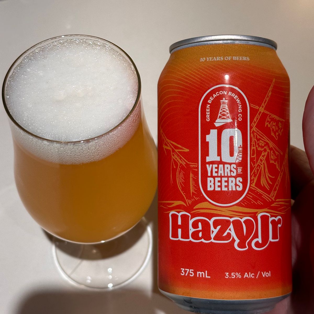 Green Beacon Brewing Co Hazy Jr