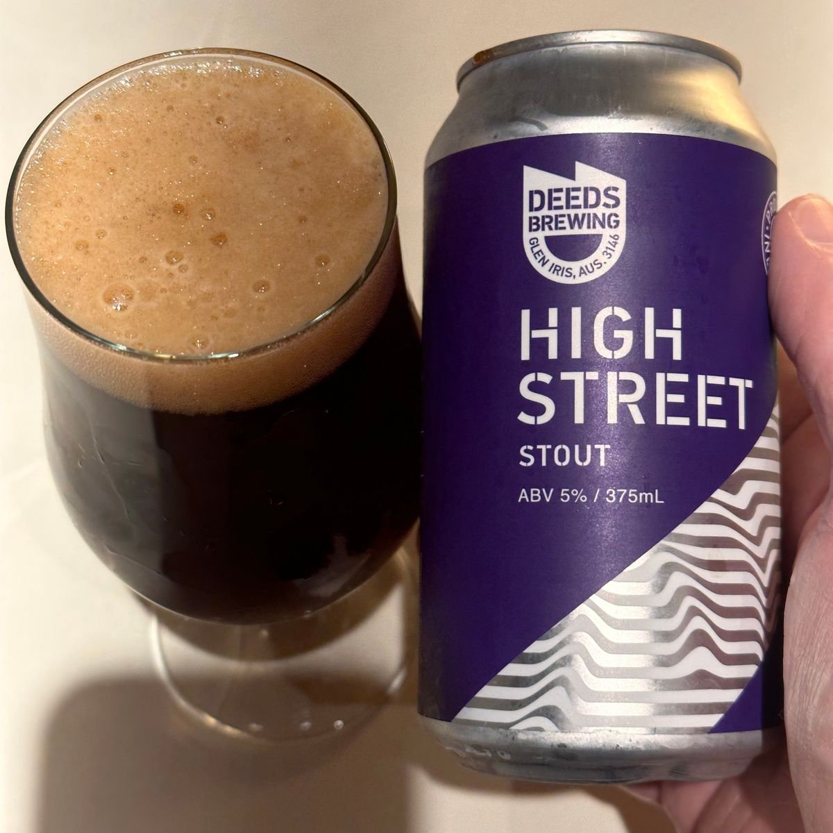Deeds Brewing High Street Stout