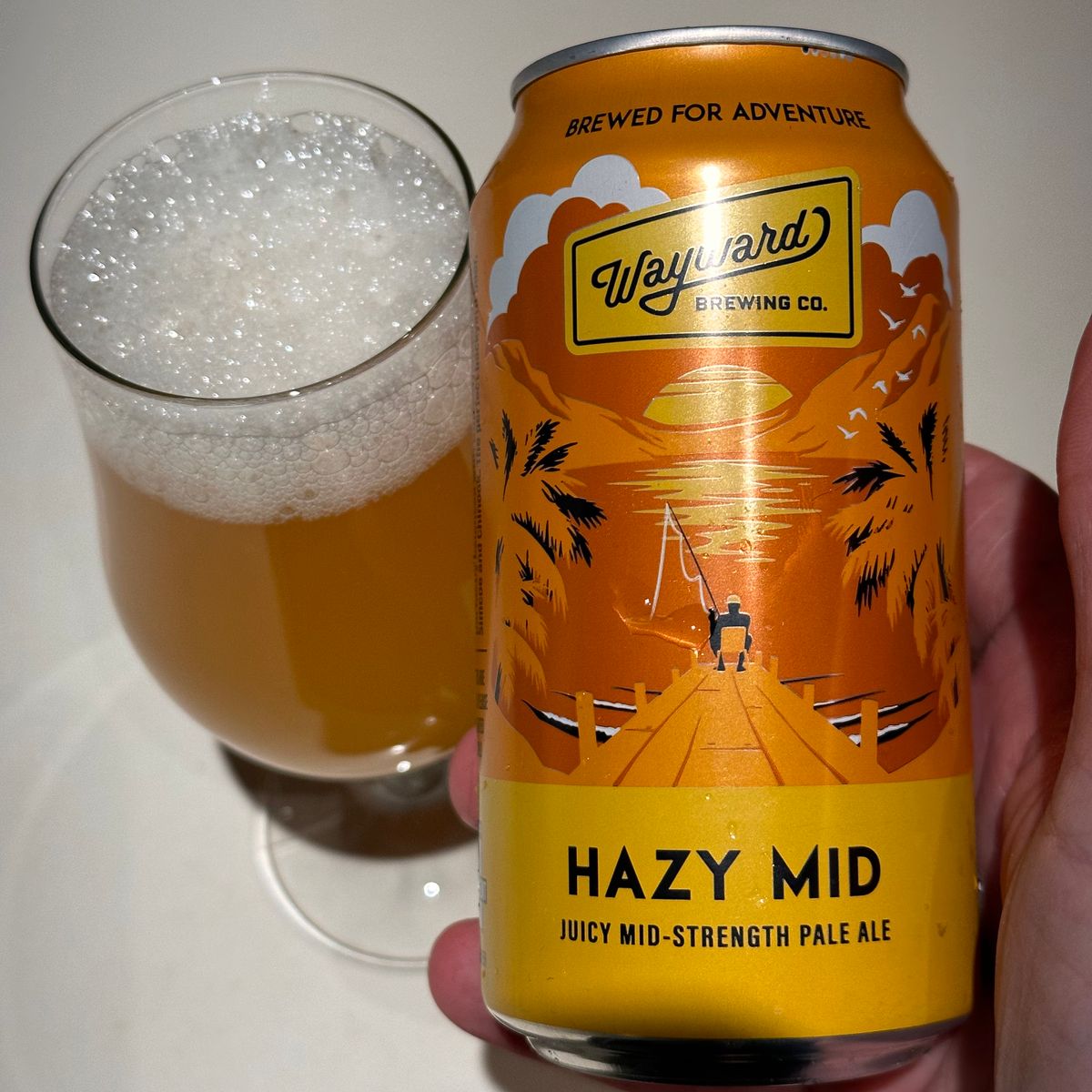 Wayward Brewing Co. Hazy Mid