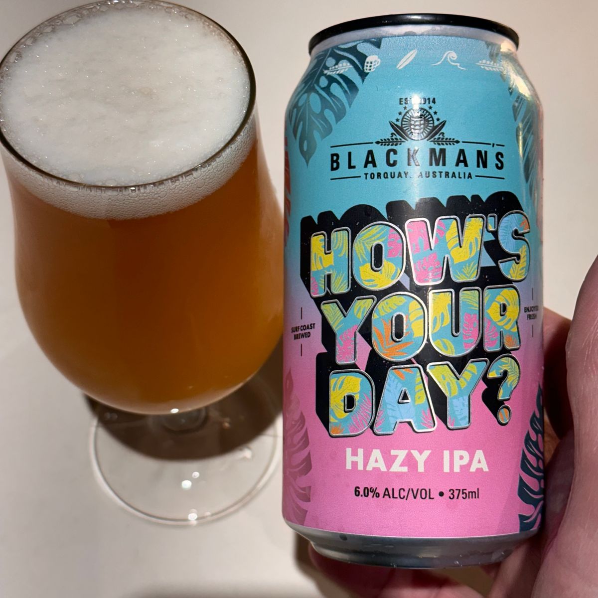 Blackman's How's You Day? Hazy IPA