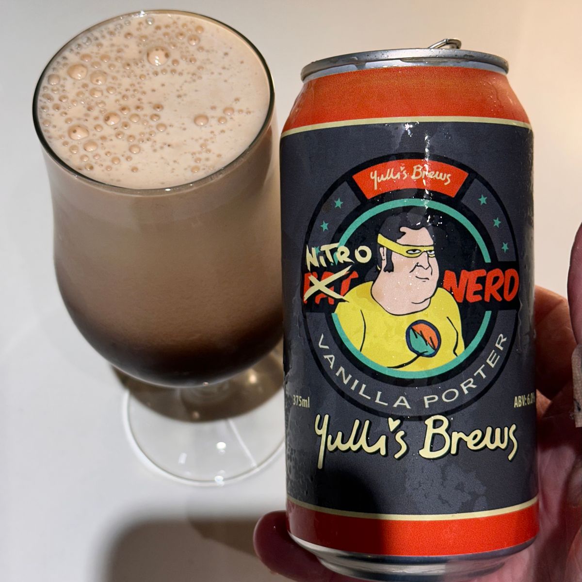 Yulli's Brews Nitro Nerd Vanilla Porter