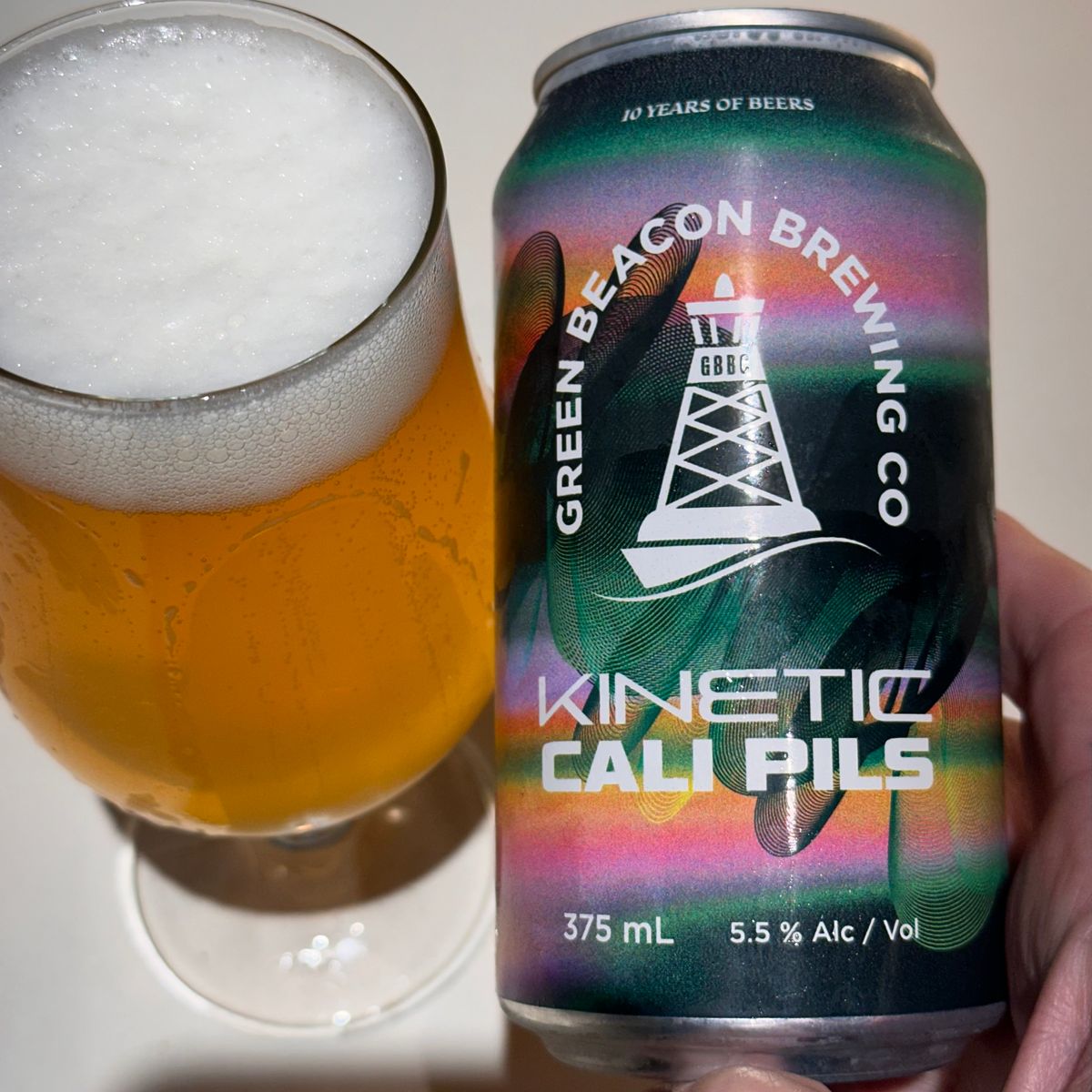 Green Beacon Brewing Co Kinetic Cali Pils