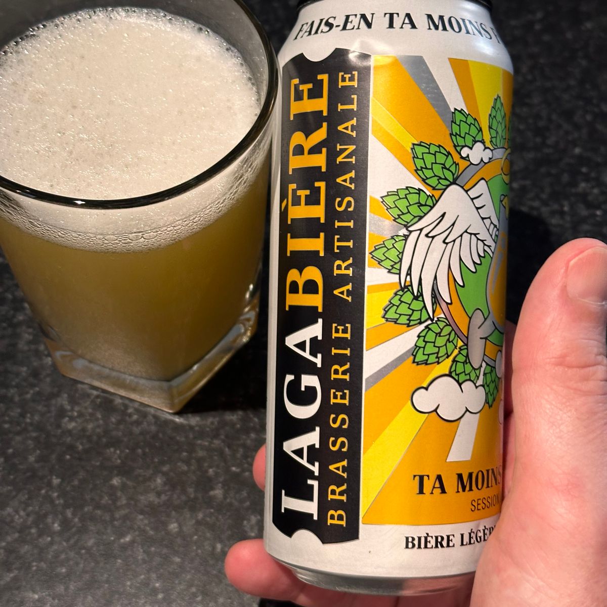 Brasserie Artisanal Ta Moins Forte Session NEIPA