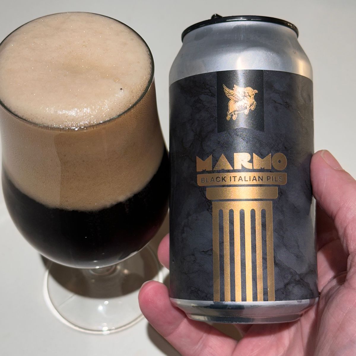 New England Brewing Marmo Black Italian Pils