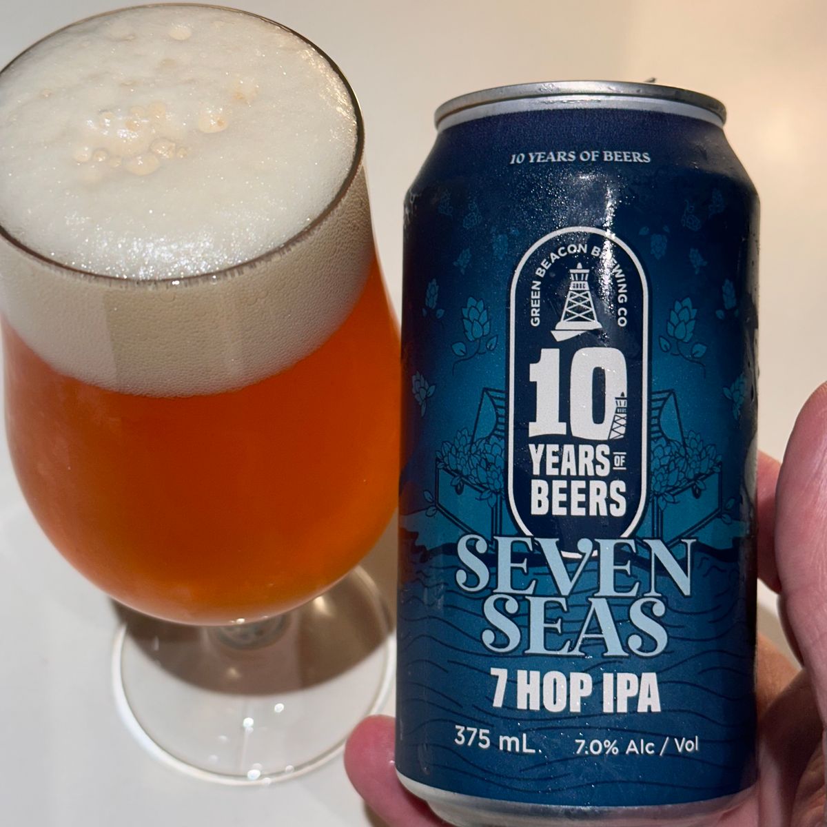 Green Beacon Brewing Seven Seas 7 Hop IPA