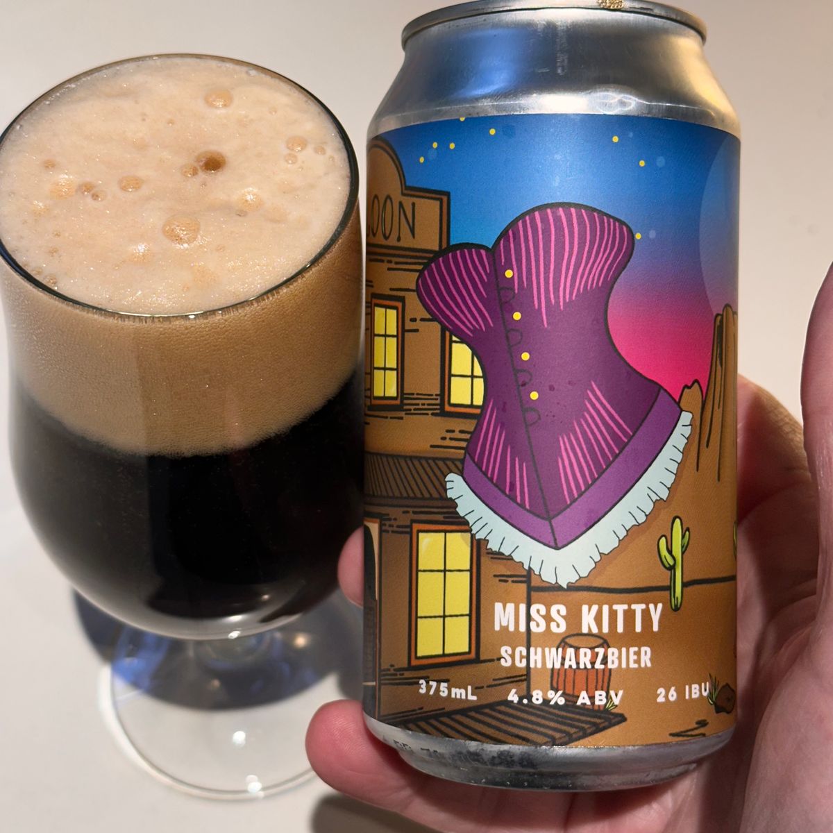 Prancing Pony Brewery Miss Kitty Schwarzbier