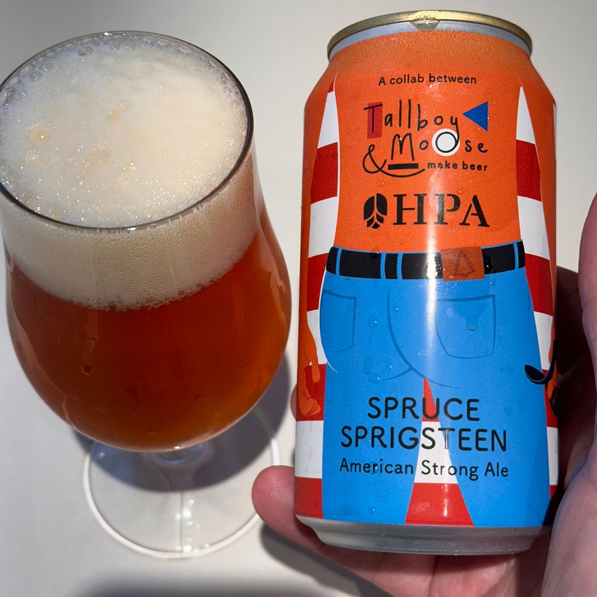 Tallboy Moose Spruce Sprigsteen American Strong Ale