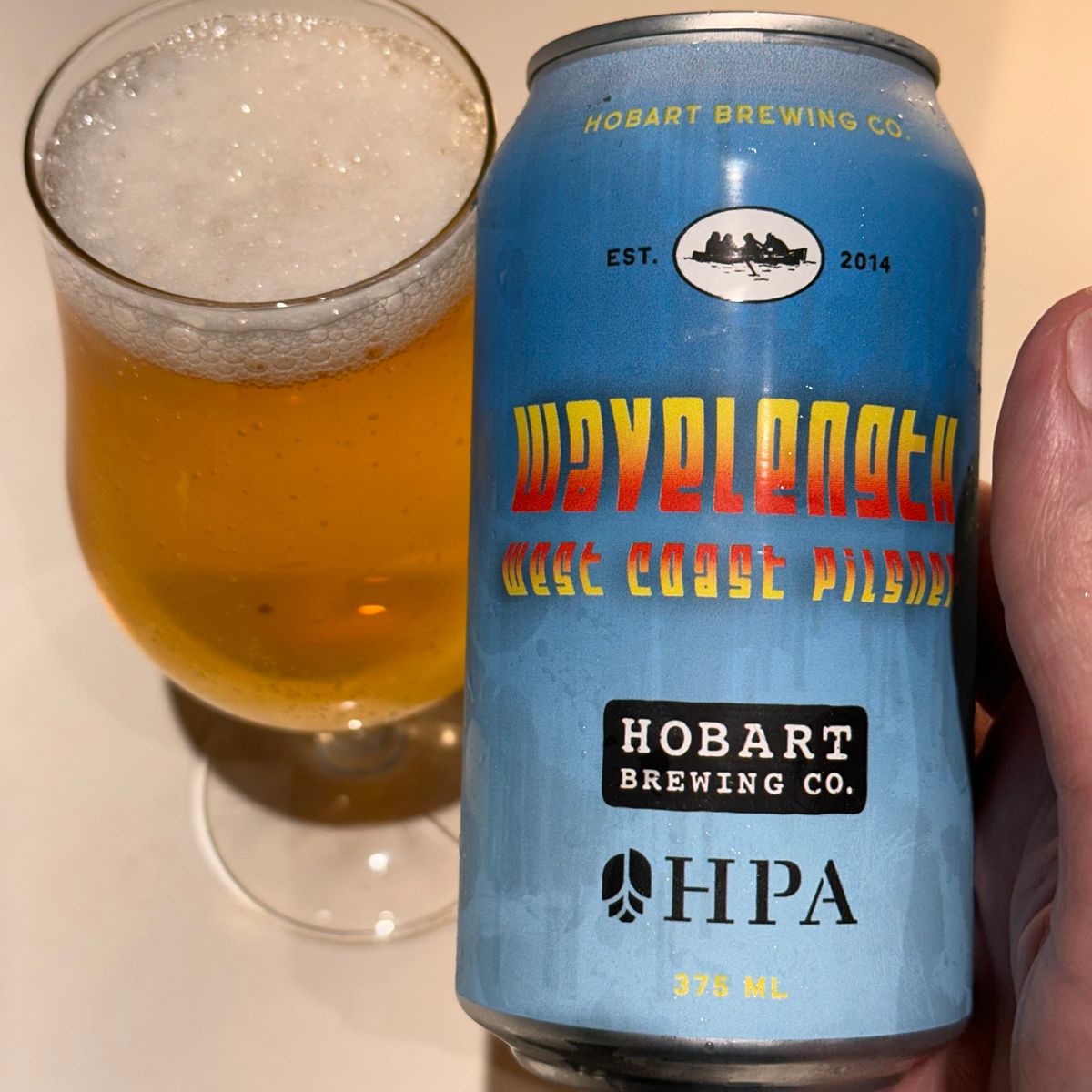 Hobart Brewing Co Wavelength West Coast Pilsner