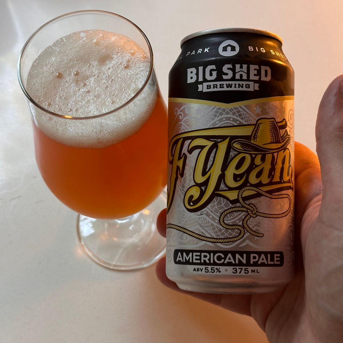 Big Shed Brewing F Yeah American Pale