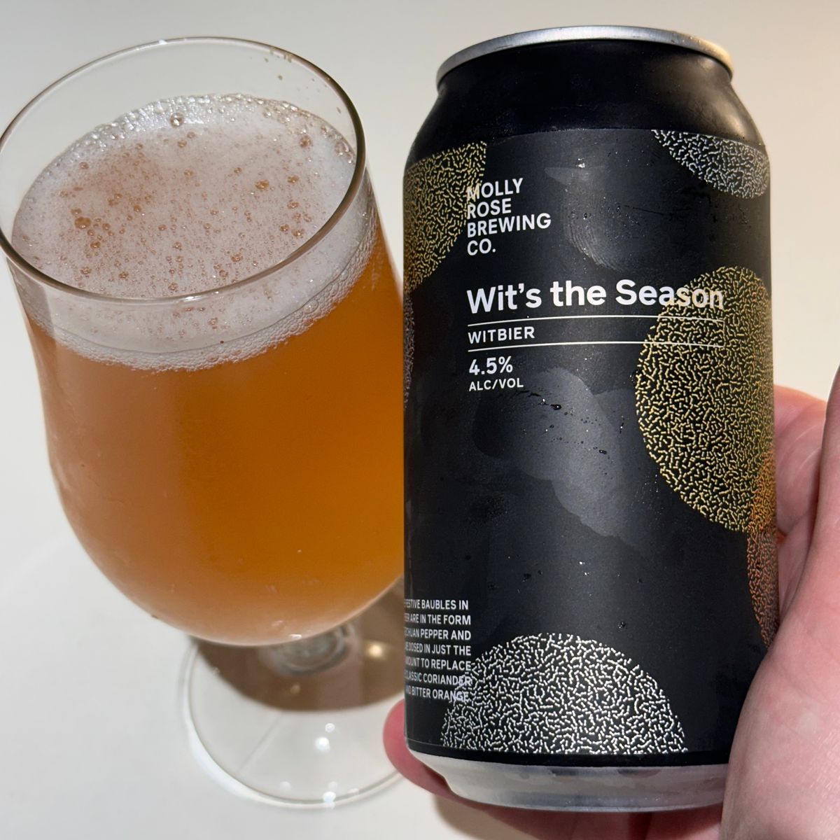Molly Rose Brewing Co. Wit's the Season Witbier