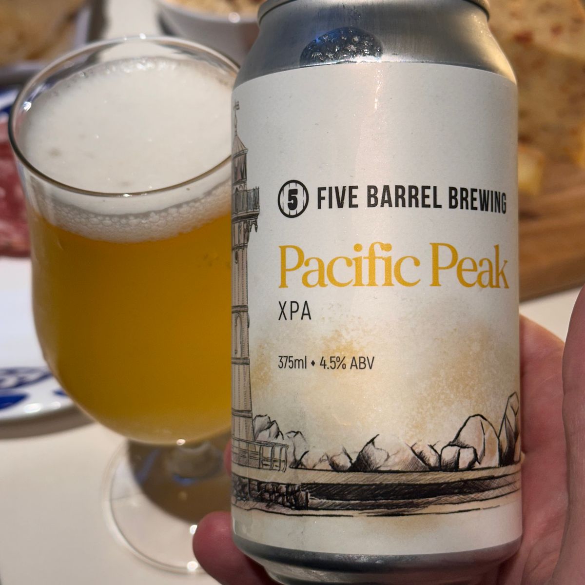 Five Barrel Brewing Pacific Peak XPA
