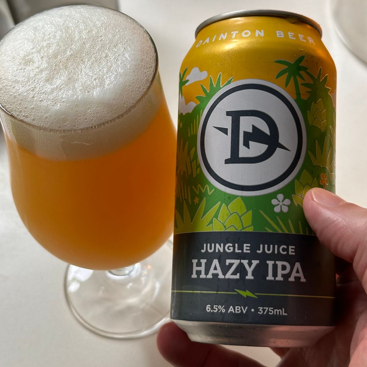 Dainton Beer Jungle Juice Hazy IPA