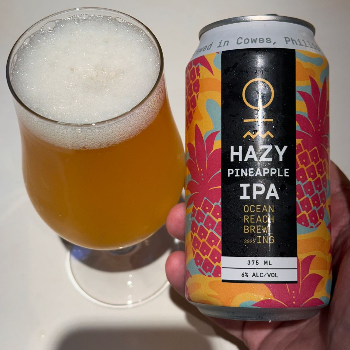 Ocean Reach Brewing Hazy Pineapple IPA