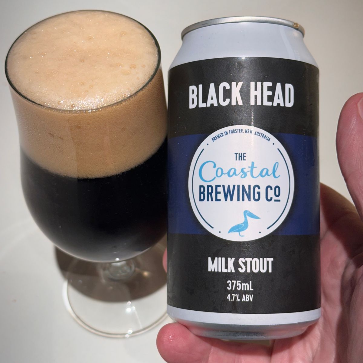 The Coastal Brewing Black Head Milk Stout
