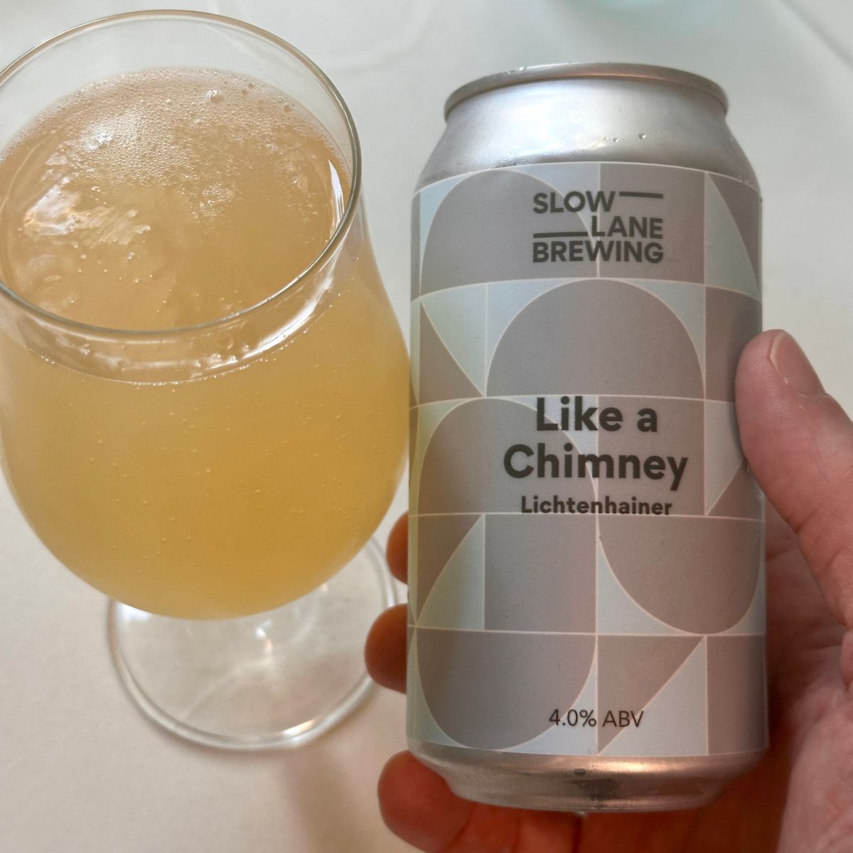 Slow Lane Brewing Like a Chimney Lichtenhainer