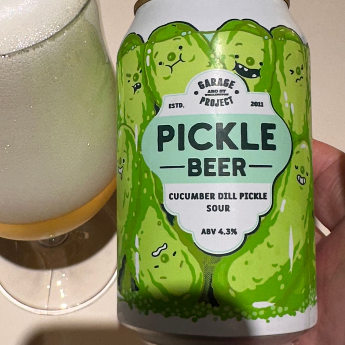 Garage Project Pickle Beer Cucumber Dill Pickle Sour