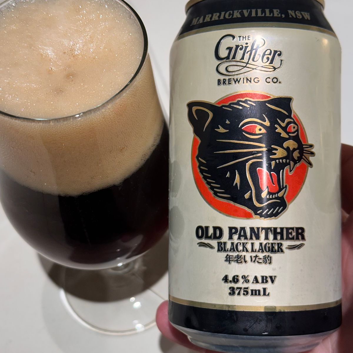Grifter Old Panther Black Lager