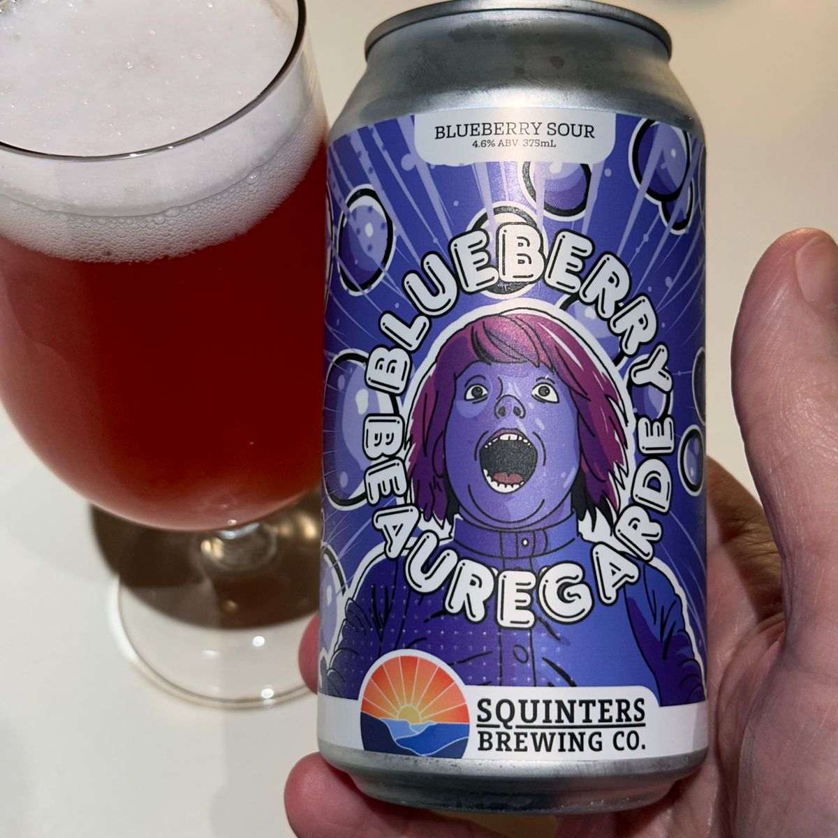 Squinters Brewing Blueberry Beauregarde - Blueberry Sour