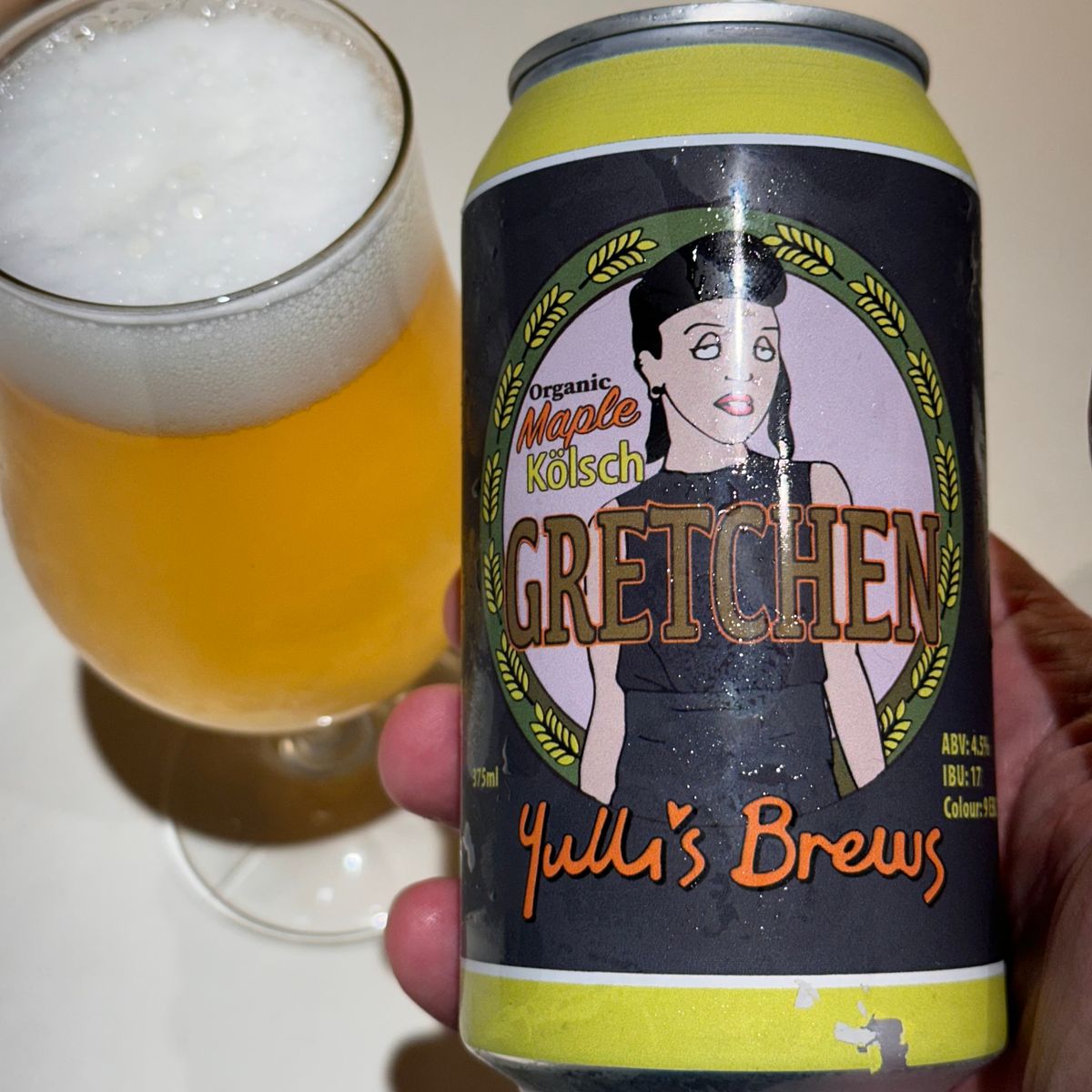 Yulli's Brews Gretchen Maple Kölsch