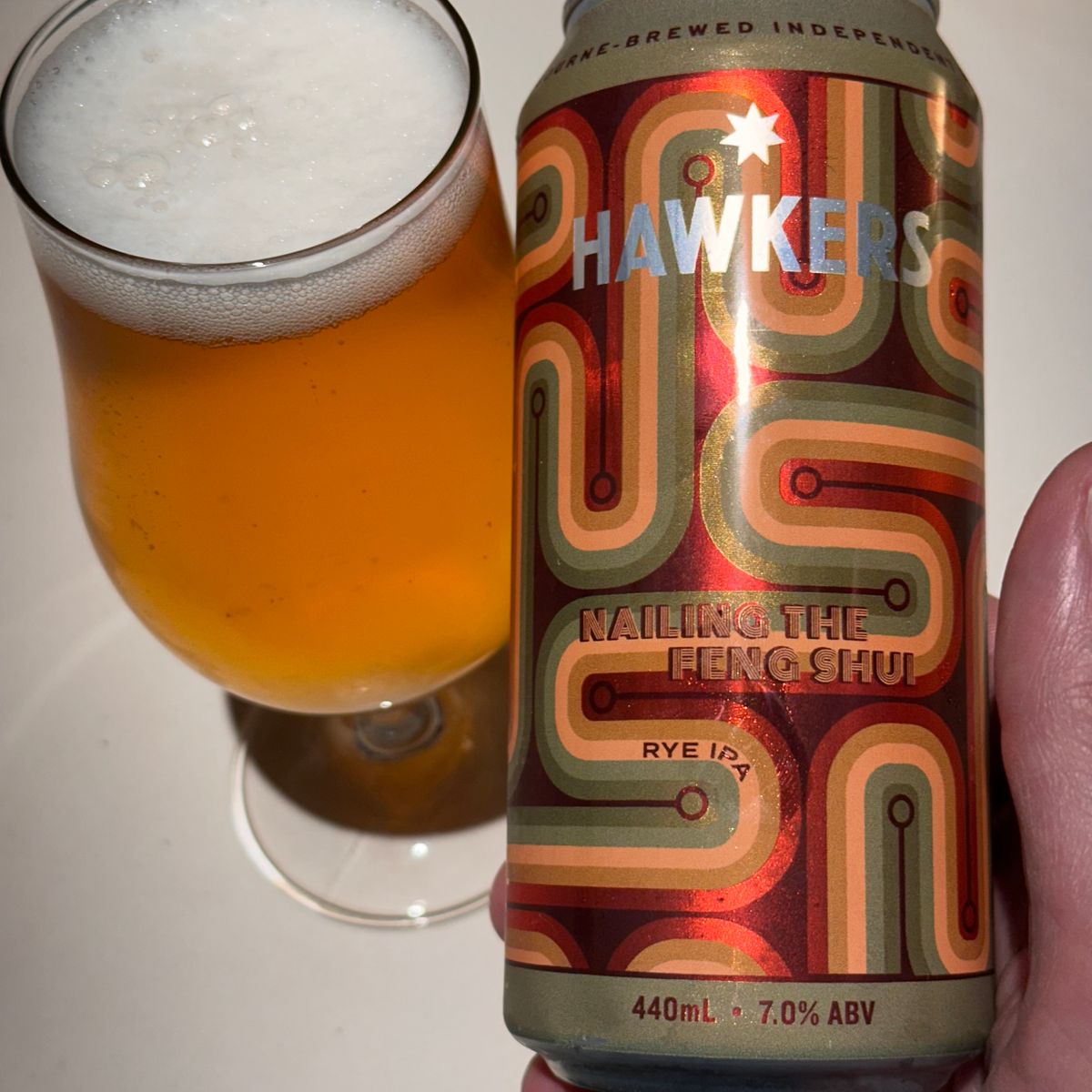 Hawkers Nailing The Feng Shui Rye IPA